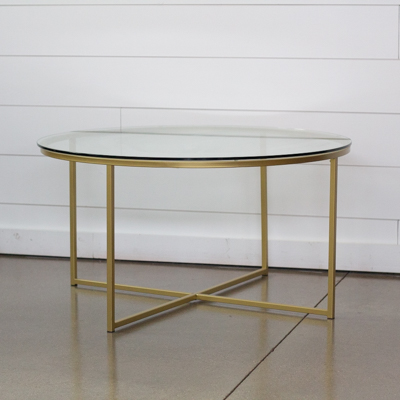 layla gold coffee table