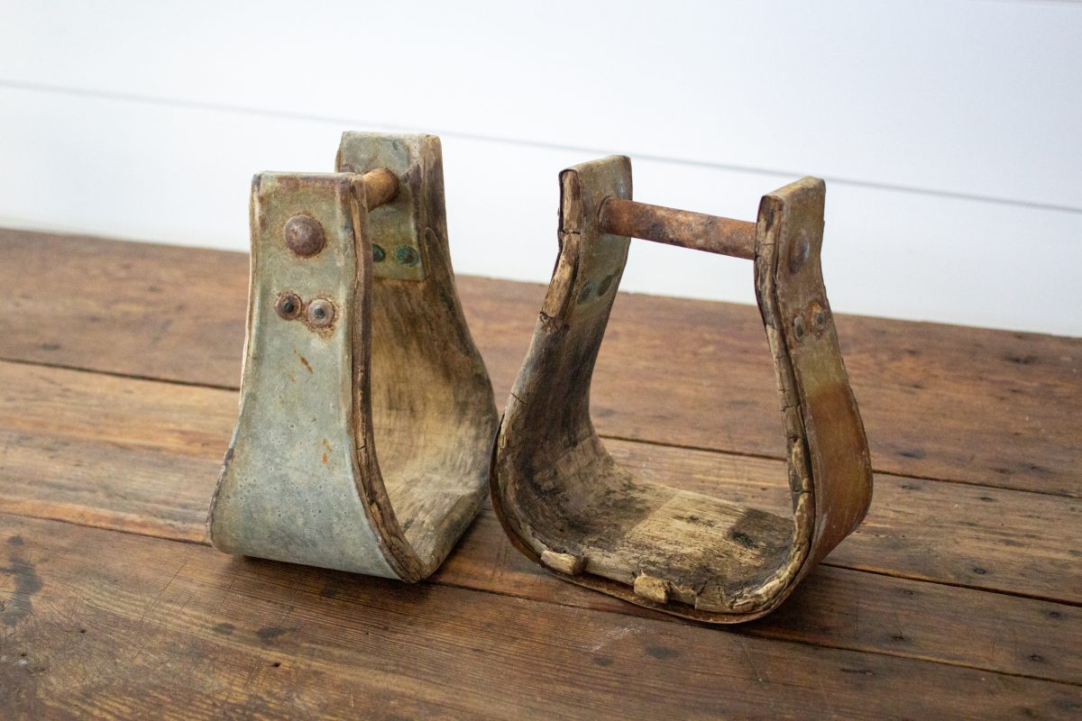 Vintage Horse Stirrups Sugar Creek Event Rentals